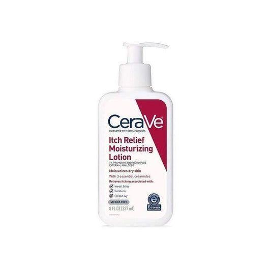 Cerave Itch Relief Moisturizing Lotion- Dry Skin, Insect Bites, Sunburn Ezcema