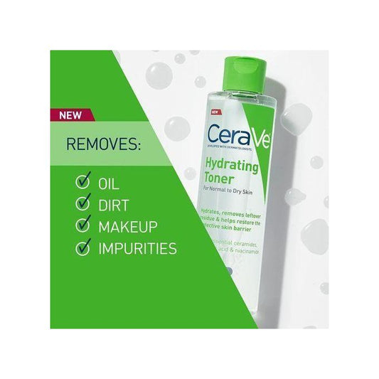 Cerave Hydrating Toner With Hyaluronic Acid, Niacinamide, And Ceramides