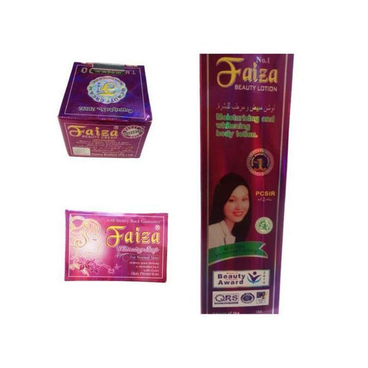 Faiza Faizaa Beauty LOTION+CREAM+SOAP(anti Acnes,fleckles,wrinkles)