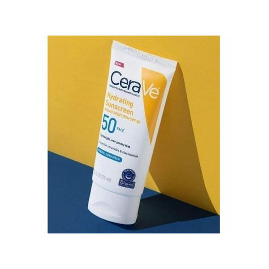 Cerave Hydrating Sunscreen SPF 50 Face Lotion-75ml.