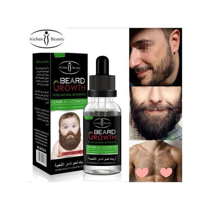 Beard Oil Moustache & Body Hair Fast Growth Oil - NEW