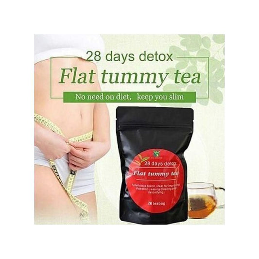 Flat Tummy Tea Slimming 28 Days Detox Tea With Moringa