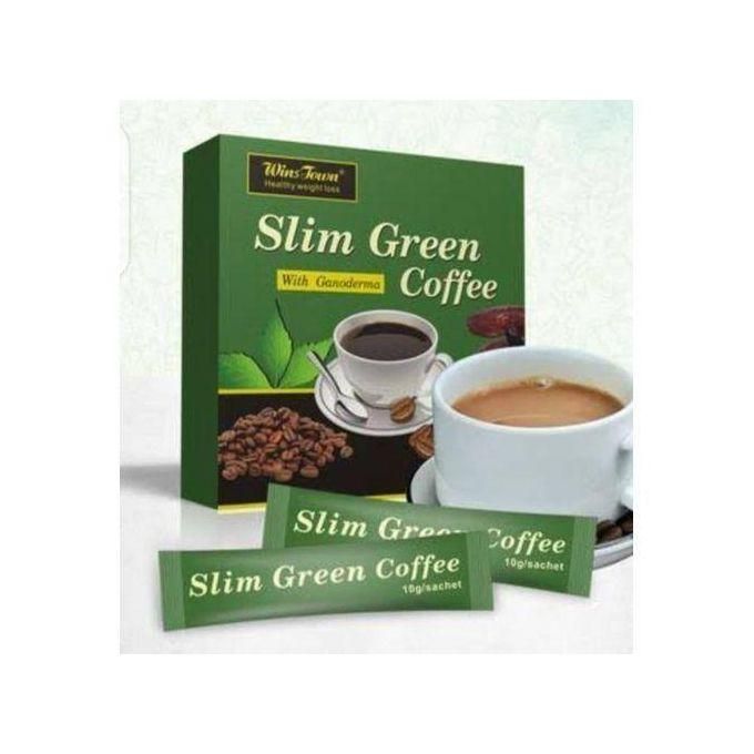 Slim Green Coffee With Ganoderma Instant Coffee Weight Loss