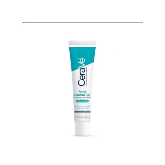 Cerave Acne Treatment With AHA & BHA Acne Control Gel.