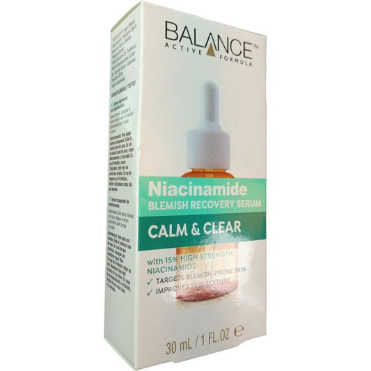 Balance Active Formula CALM & CLEAR Niacinamide Blemish Recovery Serum