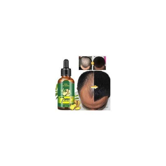 7 Day Ginger Germinal Hair Oil Growth loss Essence oil working