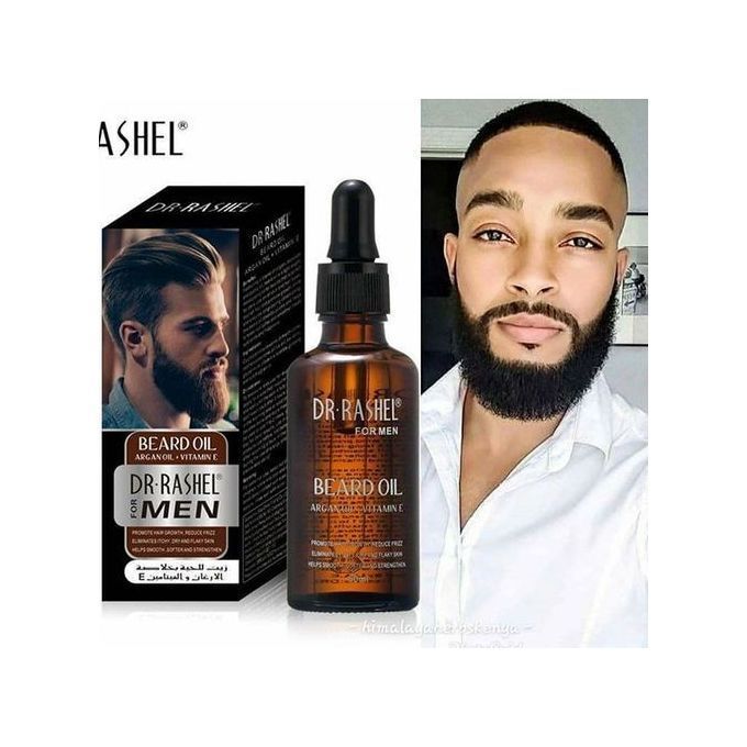 Dr. Rashel L Beard Oil With Argan Oil And Vitamin E For Goatee - 50ml