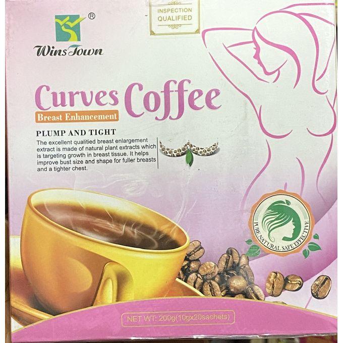 CURVES Booty Coffee For Hips, Butt And Breast Enlargement